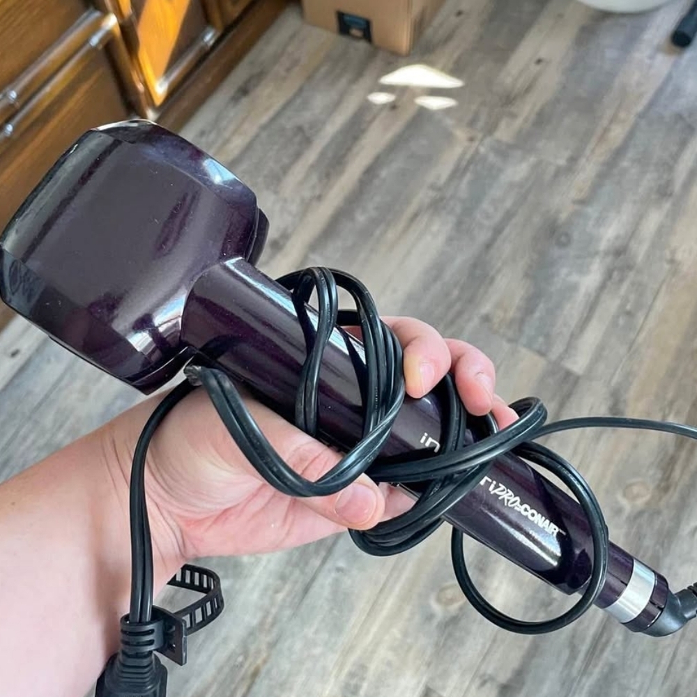 Purple Turbo Power Hair Curler